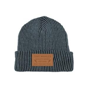 NEW TINY WHALES kid's roam beanie in gray